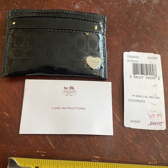 Coach credit card wallet - Picture 5 of 5